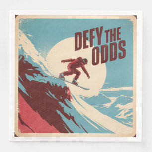 Defy The Odds Paper Dinner Napkins