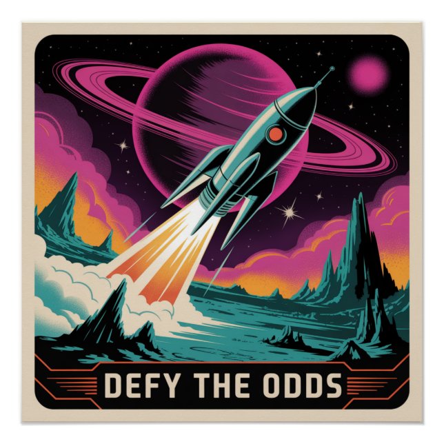 Defy The Odds Poster (Front)