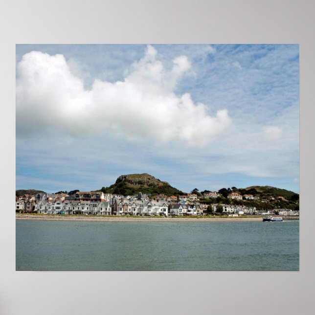 Deganwy North Wales Postcard Poster (Front)
