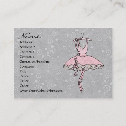 Degas' Ballerina Business Card