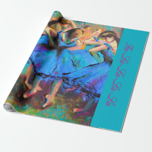 Degas Ballerina Christmas Gift Wrap, Brilliant! Wrapping Paper