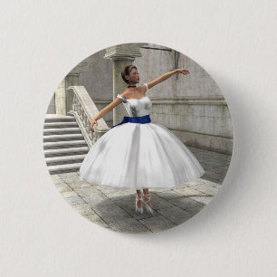 Degas Ballerina Pinback Button