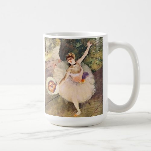 Degas Ballerina with Bouquet of Flowers Mug