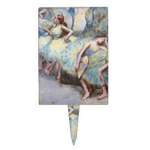 Degas Ballet Dancer Art Dancers Painting Cake Topper