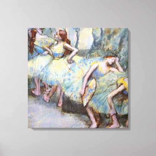 Degas Ballet Dancer Art Dancers Painting Canvas Print