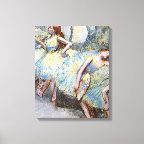 Degas Ballet Dancer Art Dancers Painting Canvas Print