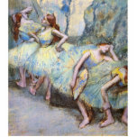 Degas Ballet Dancer Art Dancers Painting Cutout<br><div class="desc">Edgar Degas painted "Ballet Dancers in the Wings" in 1900. This is a copy of the painting showing ballerinas waiting backstage,  a famous impressionism work of art.</div>