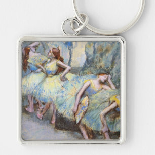 Degas Ballet Dancer Art Dancers Painting Keychain