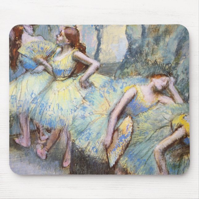 Degas Ballet Dancer Art Dancers Painting Mouse Pad (Front)