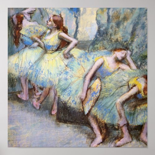 Degas Ballet Dancer Art Dancers Painting Poster