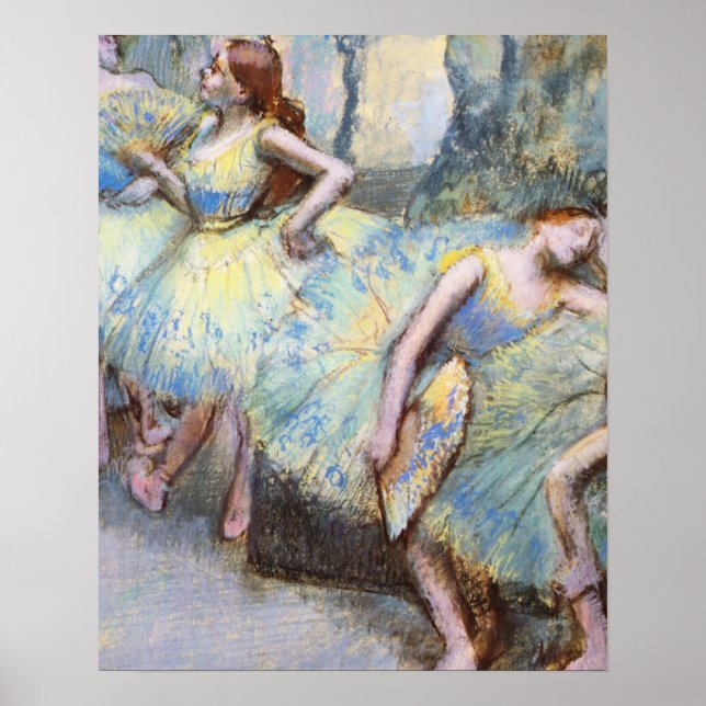 Degas Ballet Dancer Art Dancers Painting Poster (Front)