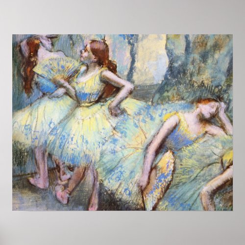 Degas Ballet Dancer Art Dancers Painting Poster