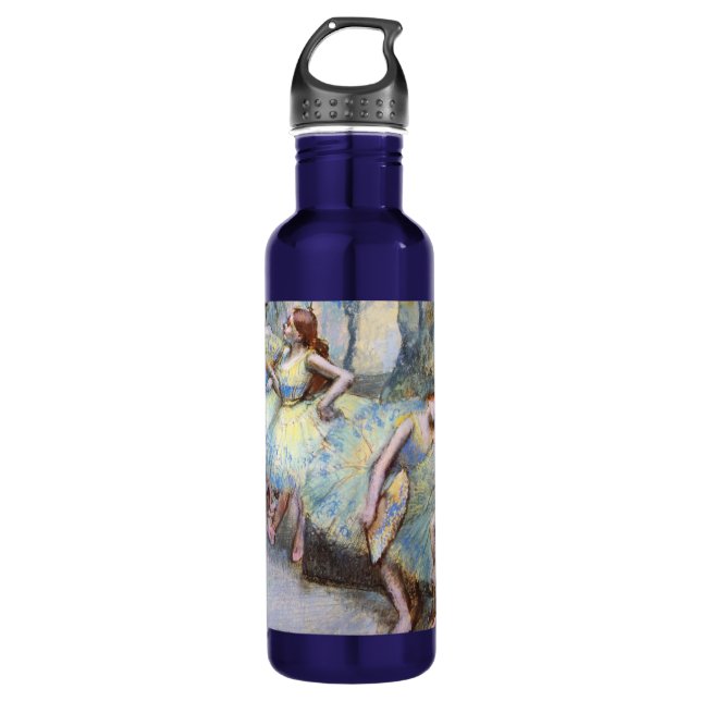 Degas Ballet Dancer Art Dancers Painting Water Bottle (Front)