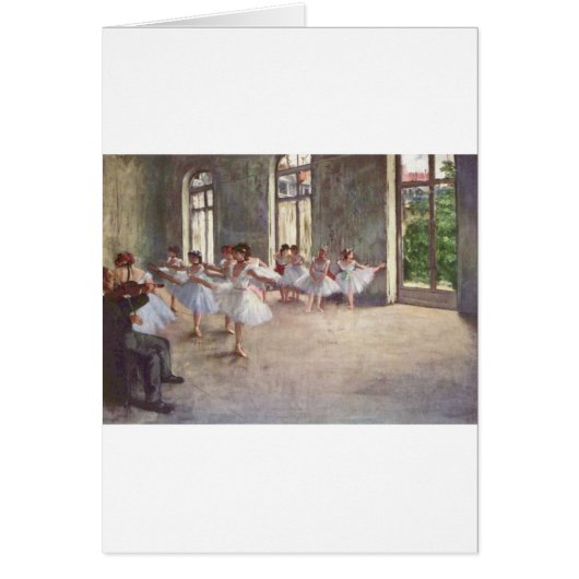 Degas Ballet Dancers Cards (Front)