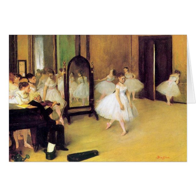 Degas Ballet Dancers Cards (Front Horizontal)