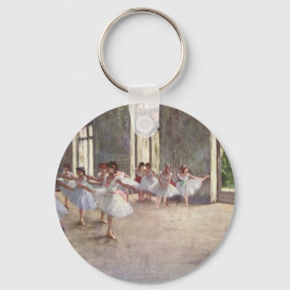 Degas Ballet Dancers Keychain