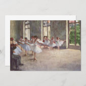 Degas' Ballet Rehearsal (Front/Back)
