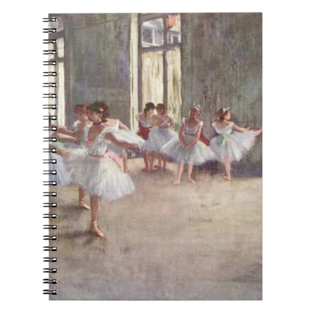 Degas' Ballet Rehearsal Notebook (Front)