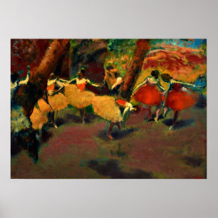 Degas - Before the Performance Poster
