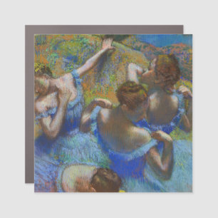 Degas Blue Dancers Pastel Fine Art Masterpiece Car Magnet