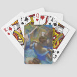 Degas Blue Dancers Pastel Fine Art Masterpiece Poker Cards