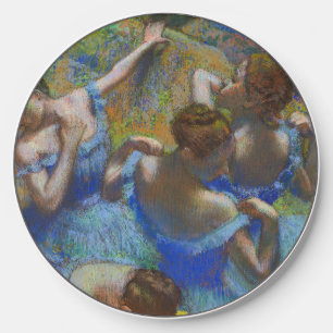 Degas Blue Dancers Pastel Fine Art Masterpiece Wireless Charger