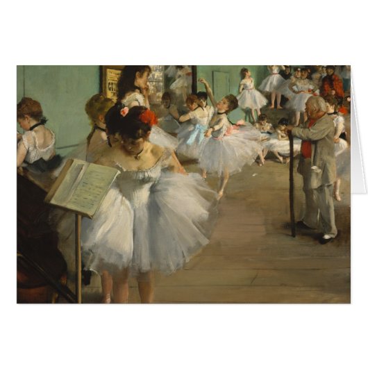 Degas Dance Class Ballet Dancers Ballerina Art (Front Horizontal)