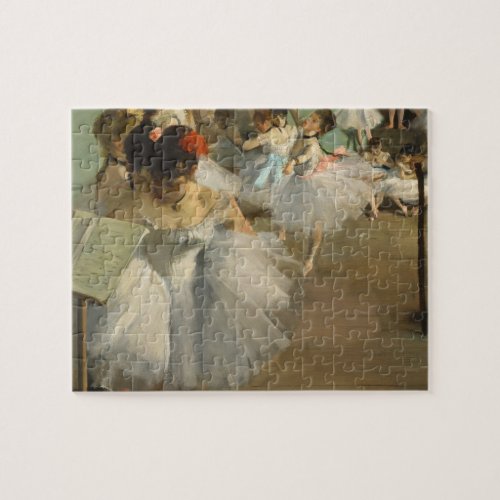 Degas Dance Class Ballet Dancers Ballerina Art Jigsaw Puzzle