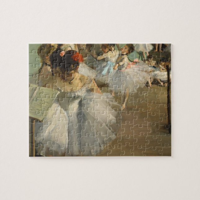 Degas Dance Class Ballet Dancers Ballerina Art Jigsaw Puzzle (Horizontal)