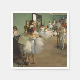 Degas Dance Class Ballet Dancers Ballerina Art Napkins