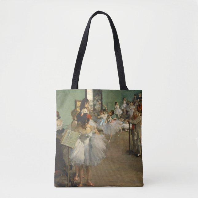 Degas Dance Class Ballet Dancers Ballerina Art Tote Bag (Front)