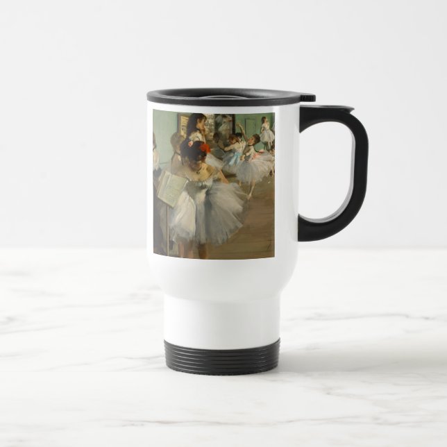 Degas Dance Class Ballet Dancers Ballerina Art Travel Mug (Right)