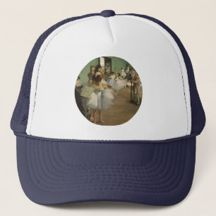 Degas Dance Class Ballet Dancers Ballerina Art Trucker Hat