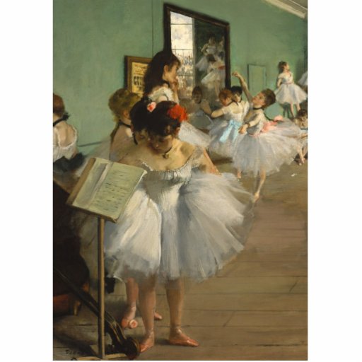 Degas Dance Class Ballet Dancers Photo Sculptures | Zazzle