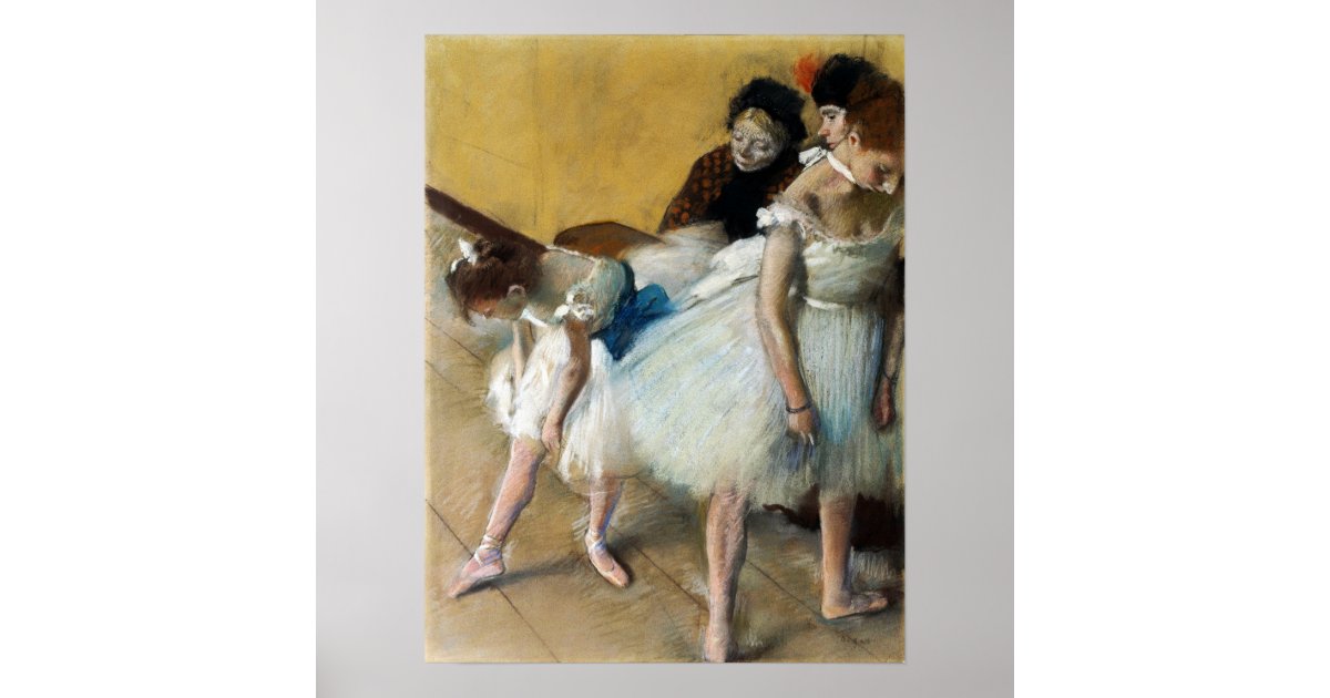 Degas - Dance Examination Poster | Zazzle