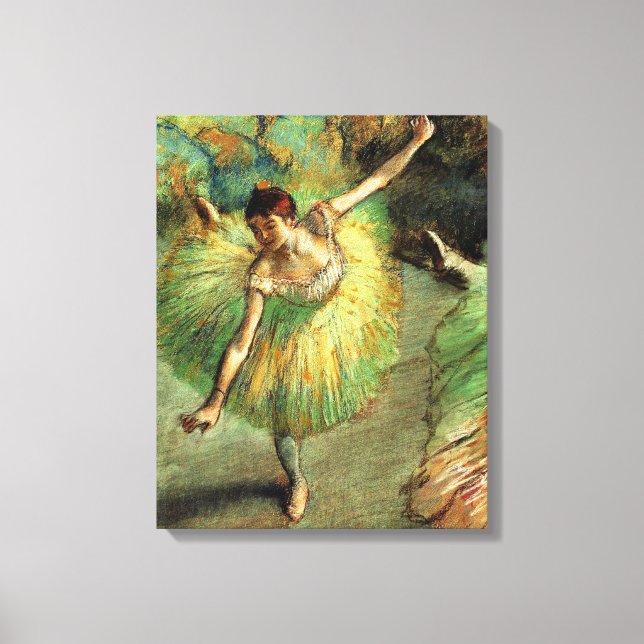 Degas - Dancer Tilting Canvas Print (Front)