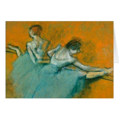 Degas Dancers at the Bar Ballet