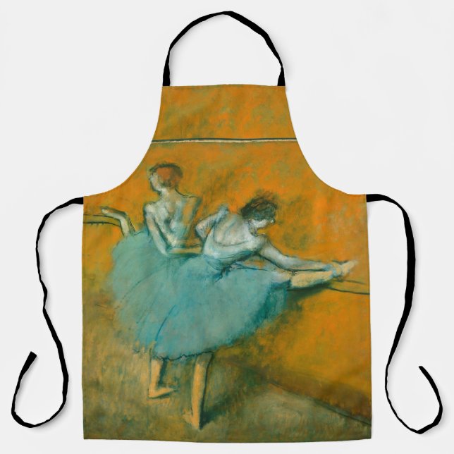 Degas Dancers at the Bar Ballet Apron (Front)
