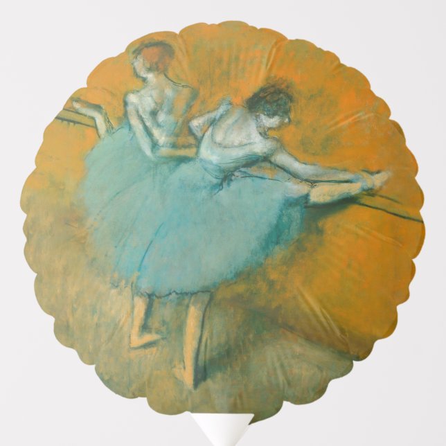 Degas Dancers at the Bar Ballet Balloon (Front)