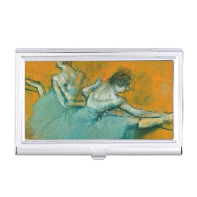 Degas Dancers at the Bar Ballet Business Card Case (Front)