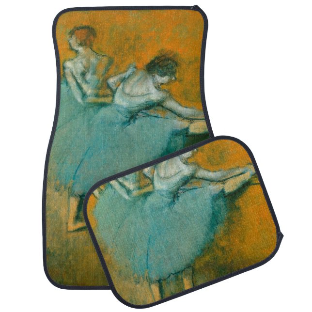 Degas Dancers at the Bar Ballet Car Floor Mat (Set)