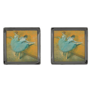 Degas Dancers at the Bar Ballet Cufflinks