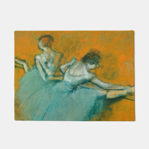 Degas Dancers at the Bar Ballet Doormat