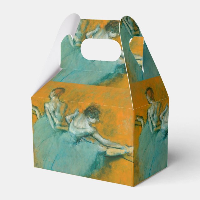 Degas Dancers at the Bar Ballet Favor Boxes (Front Side)