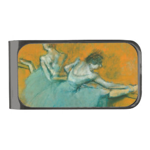 Degas Dancers at the Bar Ballet Gunmetal Finish Money Clip