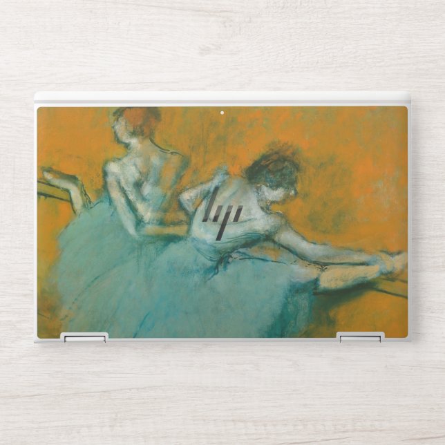 Degas Dancers at the Bar Ballet HP Laptop Skin (Front)