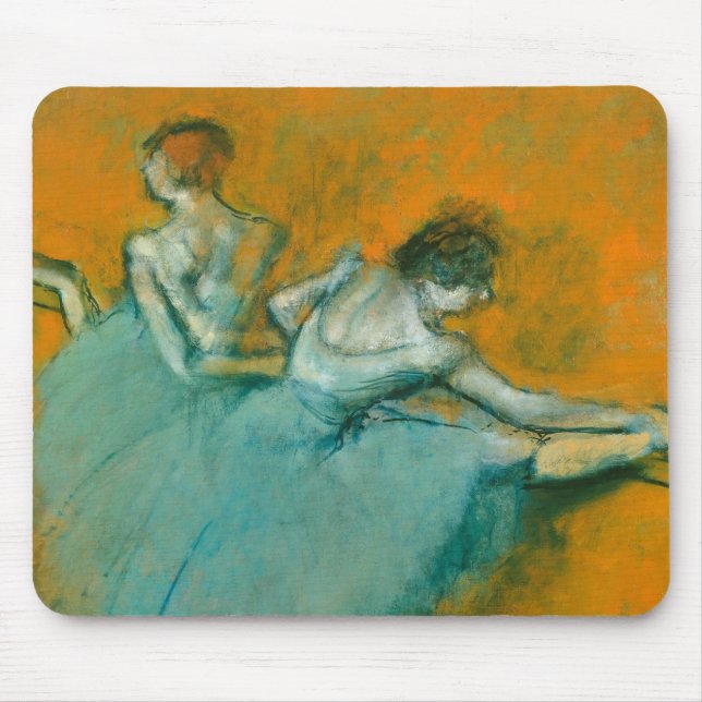 Degas Dancers at the Bar Ballet Mouse Pad (Front)