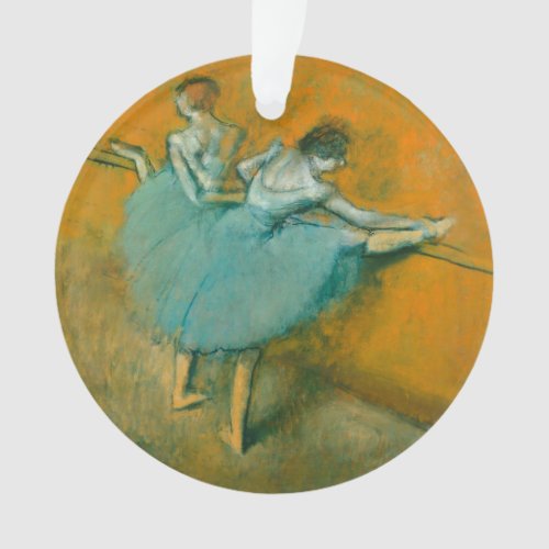 Degas Dancers at the Bar Ballet Ornament