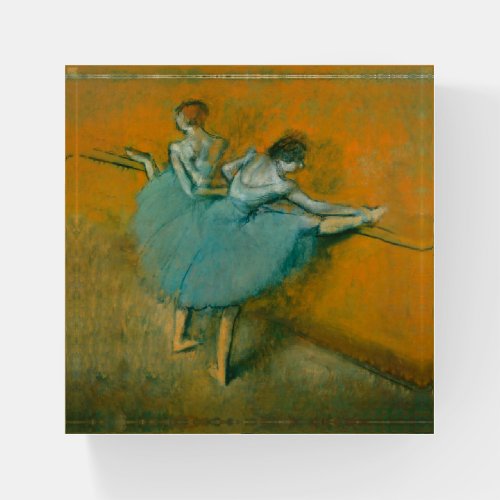 Degas Dancers at the Bar Ballet Paperweight