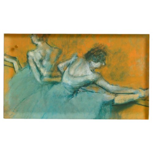 Degas Dancers at the Bar Ballet Place Card Holder